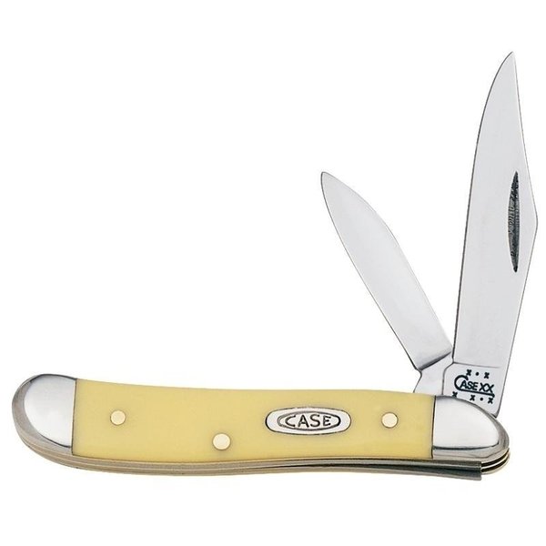 Case 0 Folding Pocket Knife, 21 in Clip, 153 in Pen L Blade, Chrome Vanadium Steel Blade, 2Blade 30